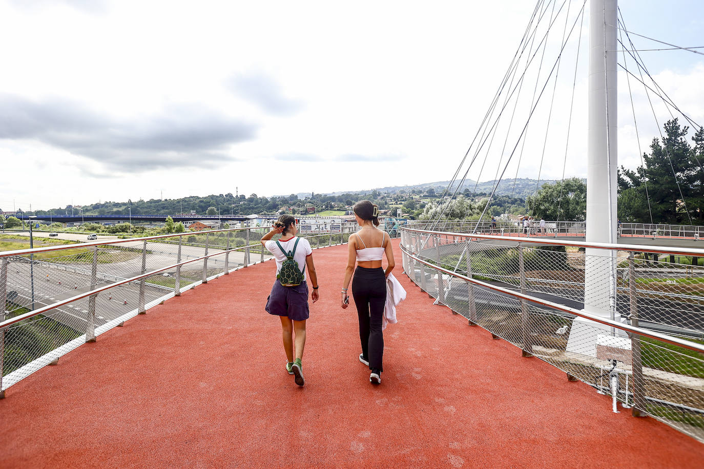 La inauguración del Arpa de Santullano, en imágenes