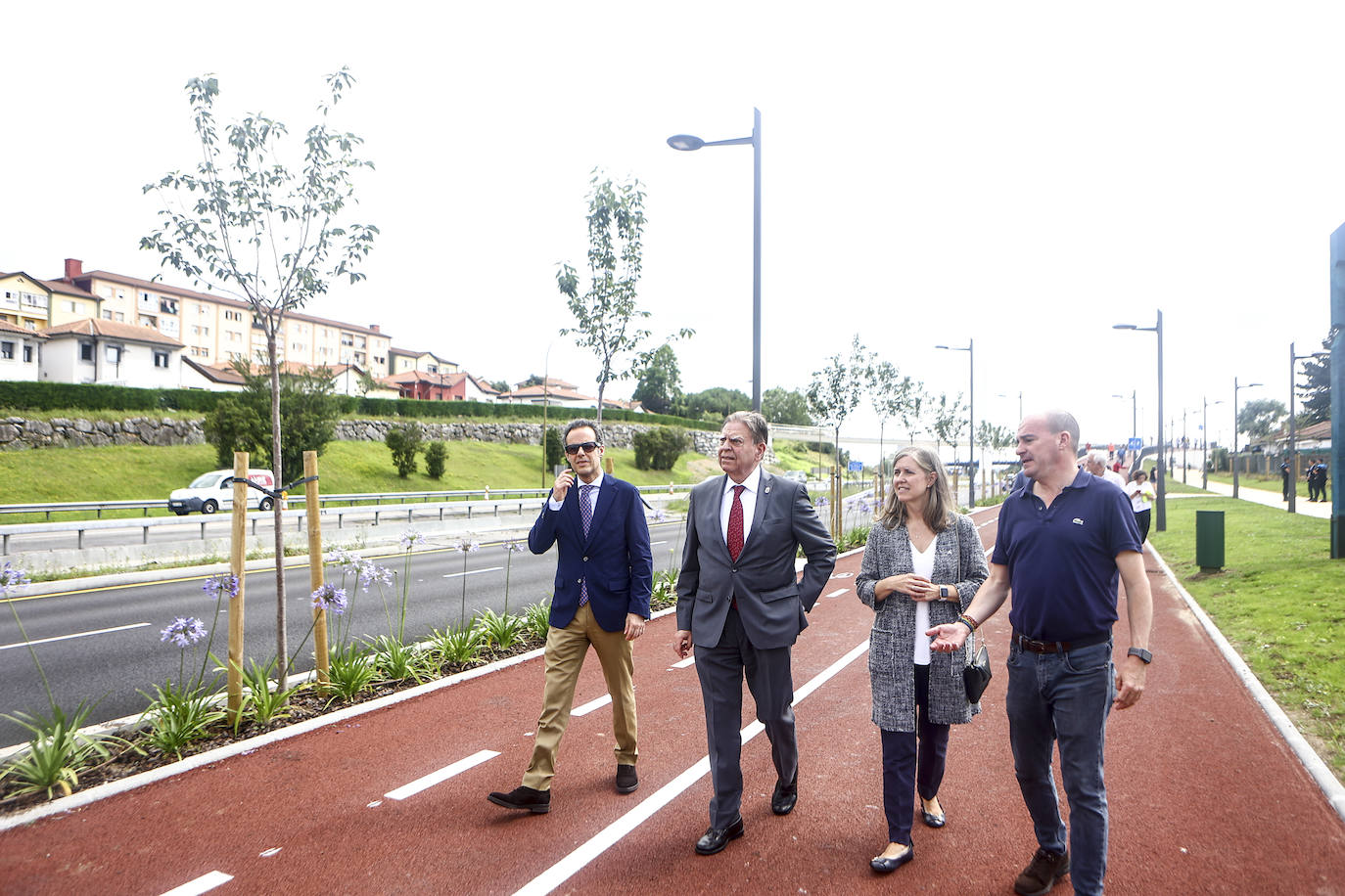 La inauguración del Arpa de Santullano, en imágenes