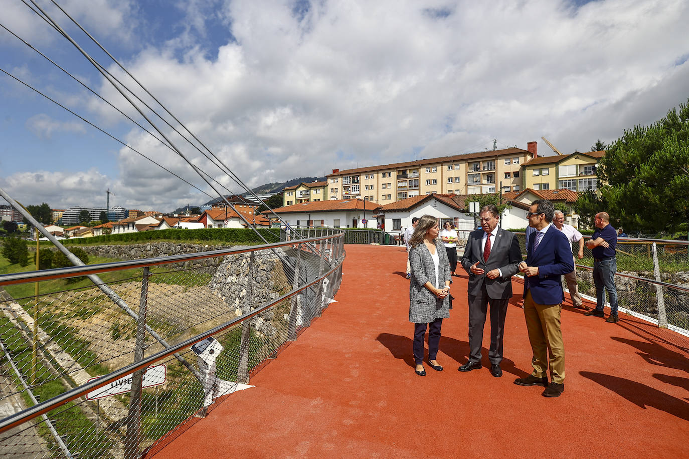 La inauguración del Arpa de Santullano, en imágenes