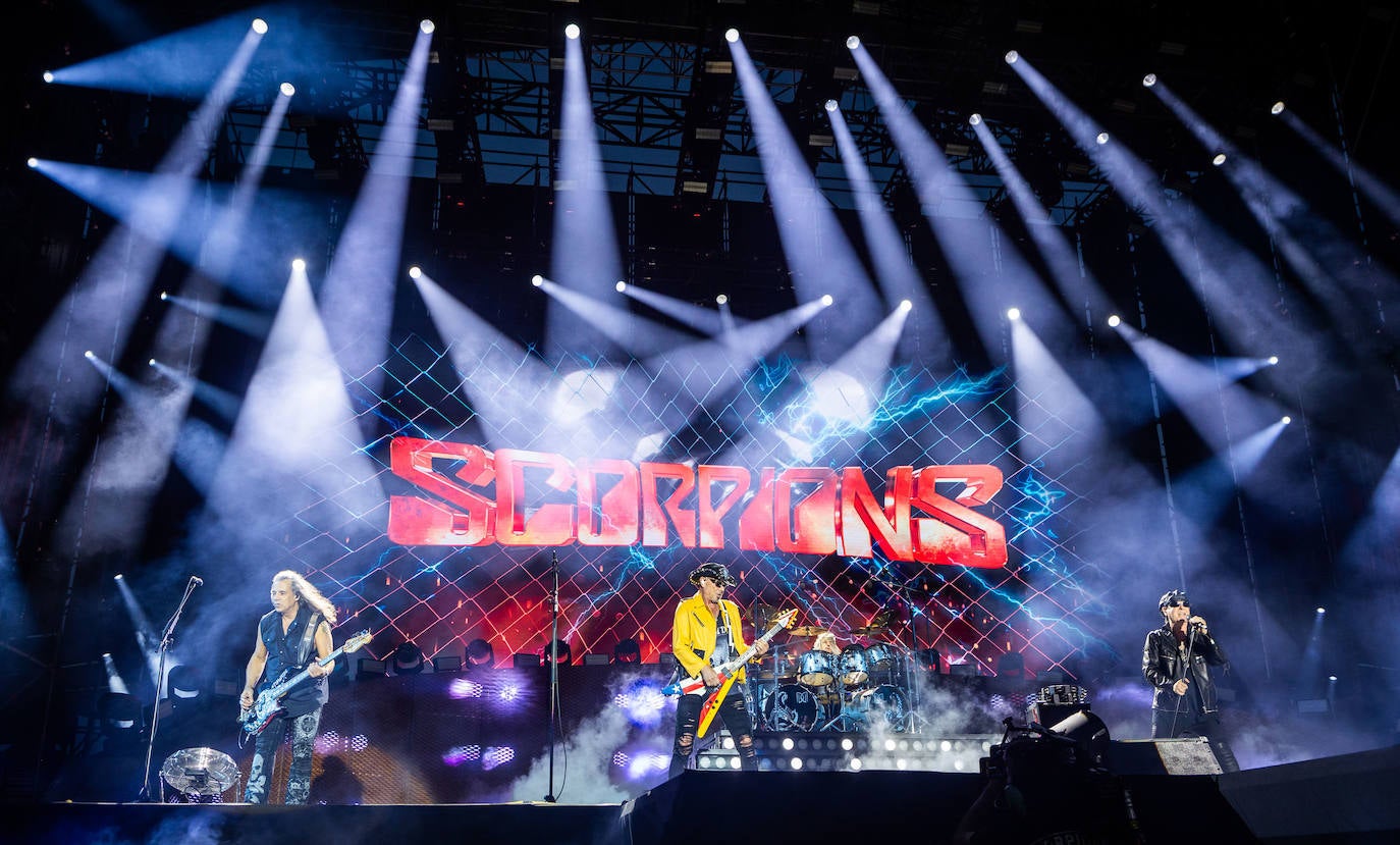 Scorpions abre con éxito en Valencia la gira española que tendrá parada en Gijón