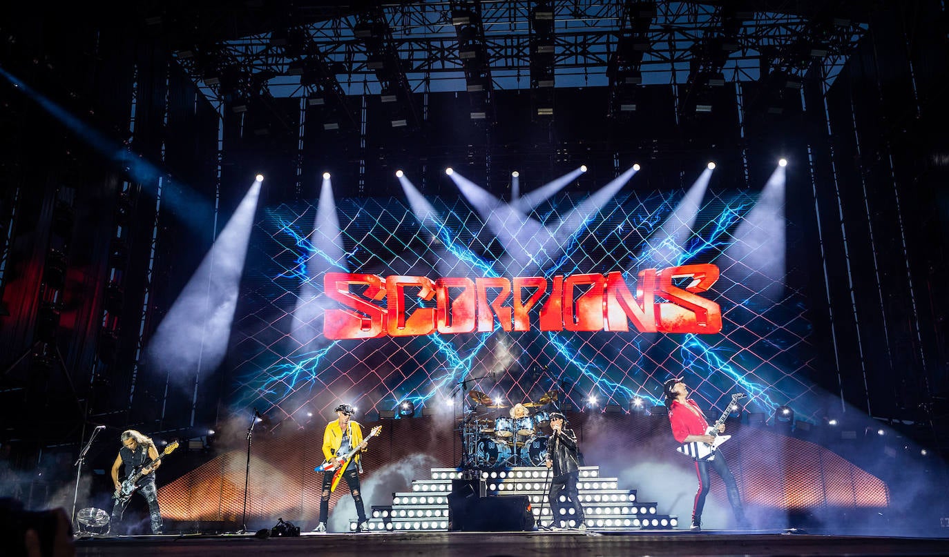 Scorpions abre con éxito en Valencia la gira española que tendrá parada en Gijón