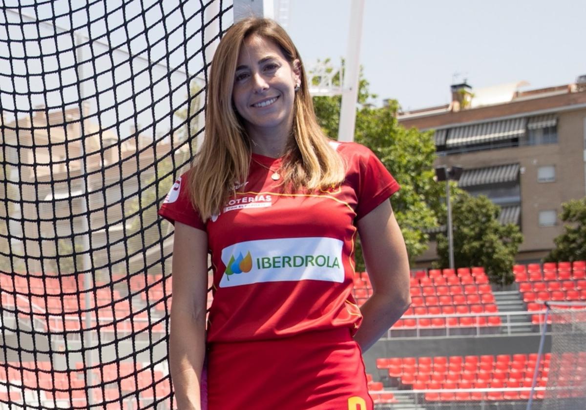 La gijonesa María López, en las instalaciones del CAR de Madrid.