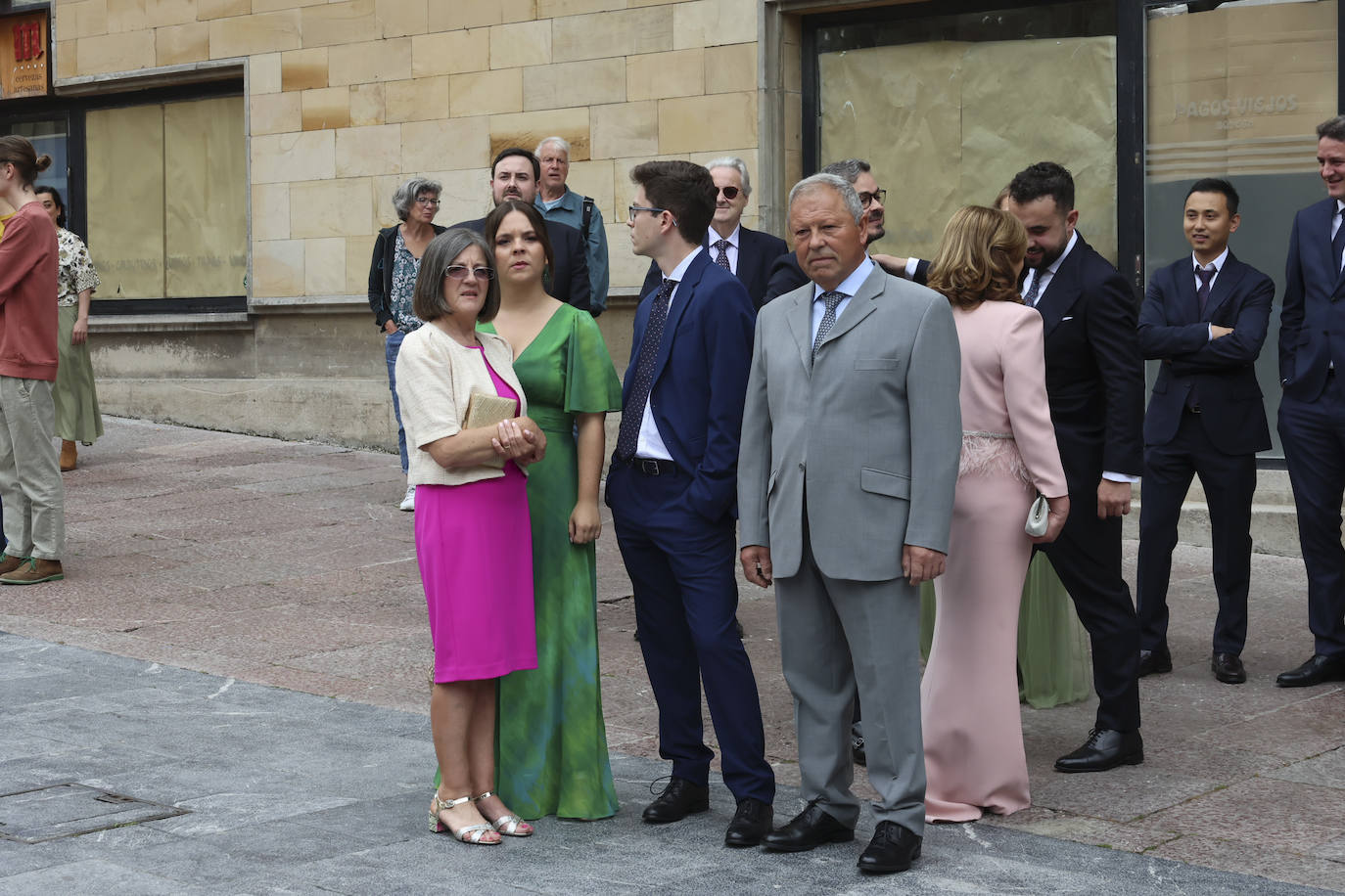 Boda en Oviedo: el promotor Hilario Riesgo y Nerea Velasco se dan el &#039;sí quiero&#039;