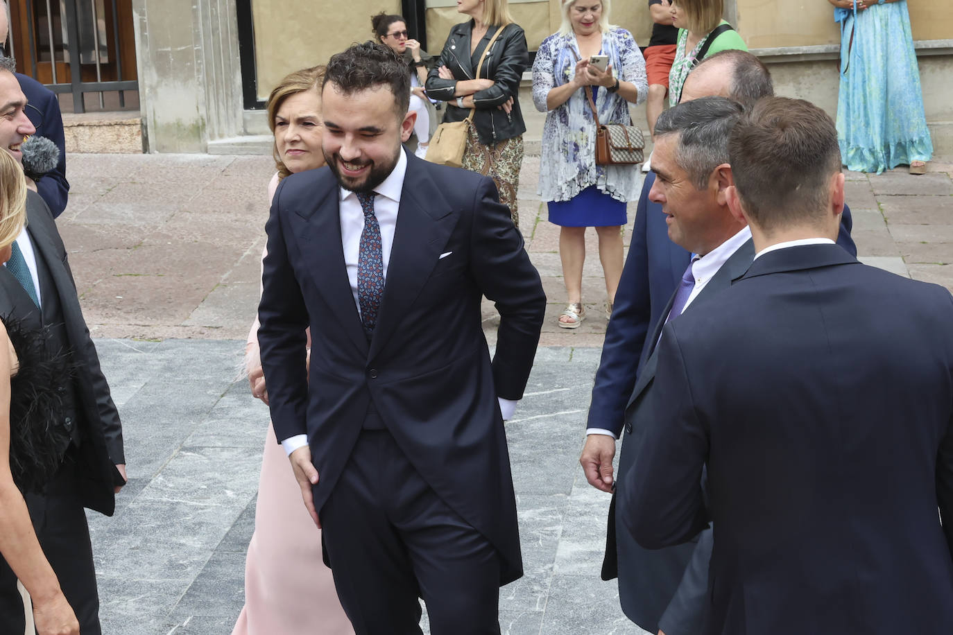 Boda en Oviedo: el promotor Hilario Riesgo y Nerea Velasco se dan el &#039;sí quiero&#039;