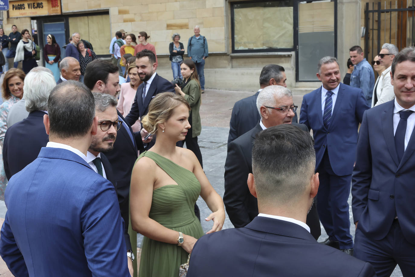 Boda en Oviedo: el promotor Hilario Riesgo y Nerea Velasco se dan el &#039;sí quiero&#039;