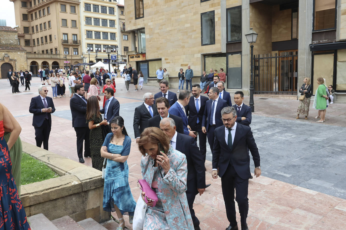 Boda en Oviedo: el promotor Hilario Riesgo y Nerea Velasco se dan el &#039;sí quiero&#039;