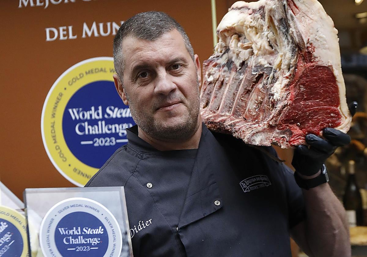 El gijonés Didier Robles será juez evaluador en el prestigioso World Steak Challenge