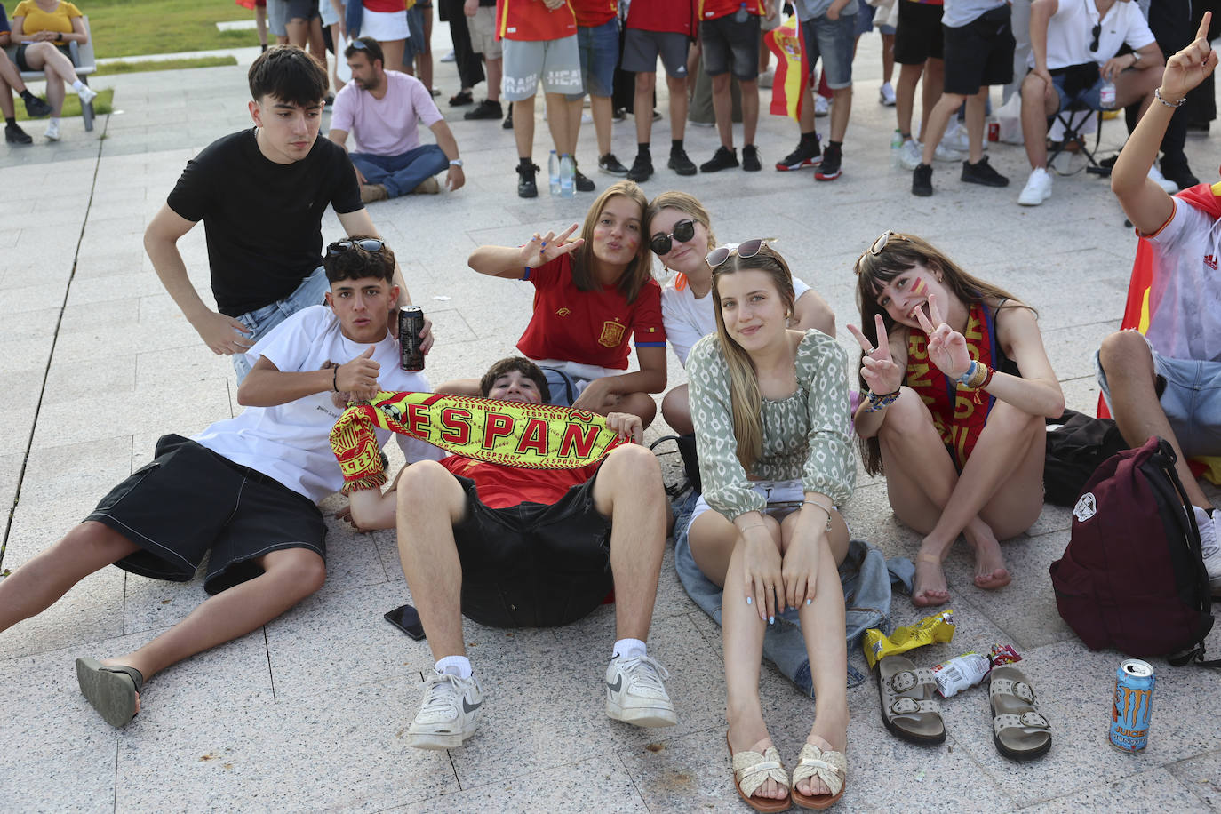 Asturias vibra con la final de la Eurocopa