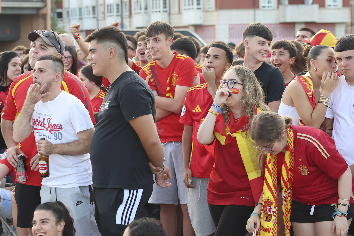 Asturias vibra con la final de la Eurocopa