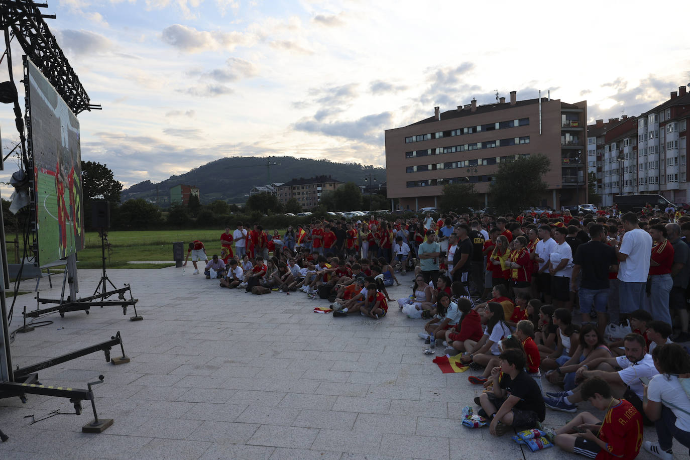 Asturias vibra con la final de la Eurocopa