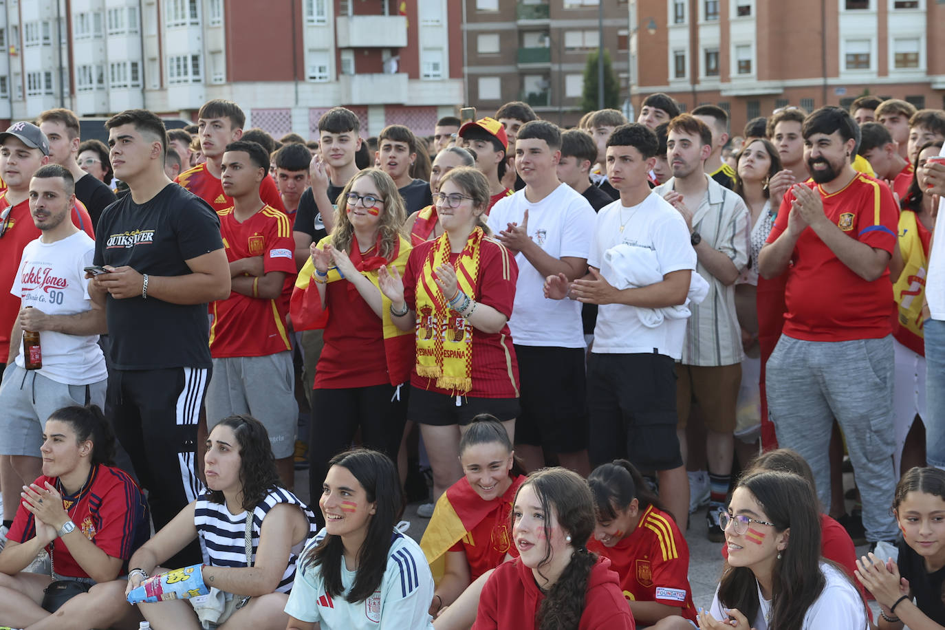 Asturias vibra con la final de la Eurocopa