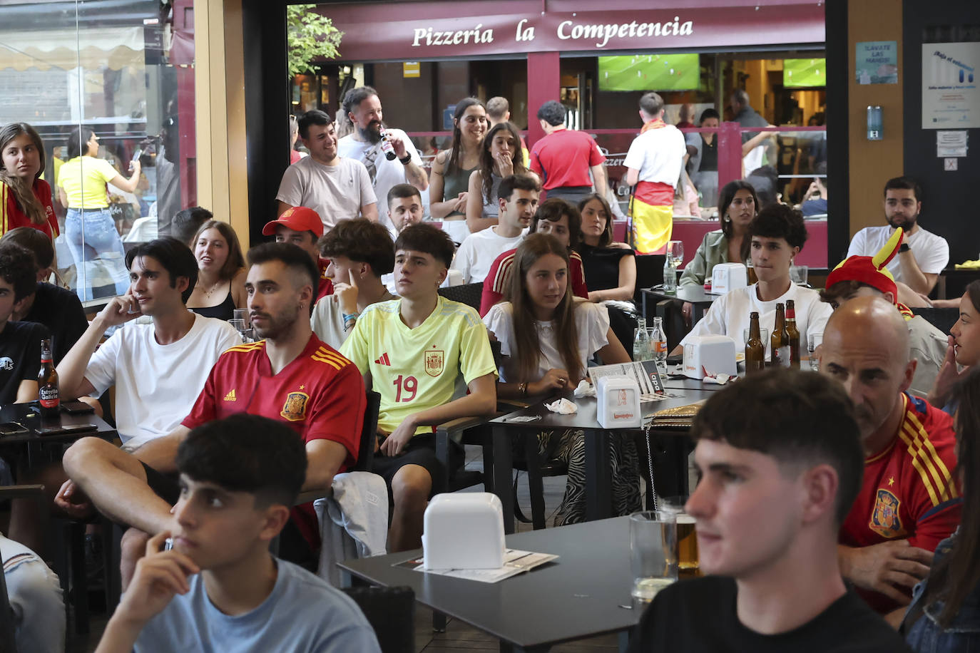 Asturias vibra con la final de la Eurocopa