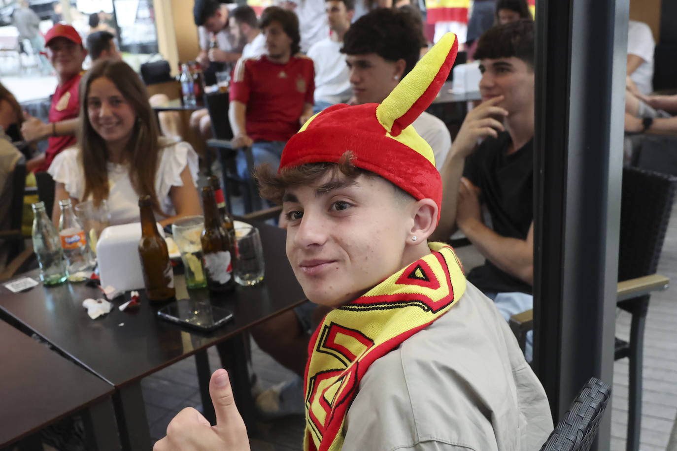 Asturias vibra con la final de la Eurocopa