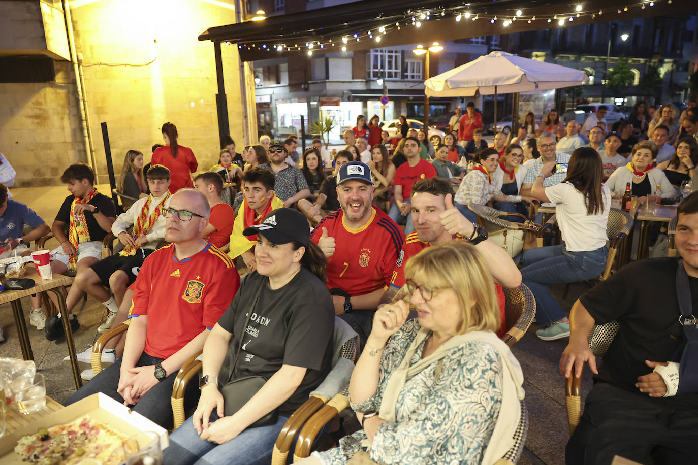 Asturias vibra con la final de la Eurocopa