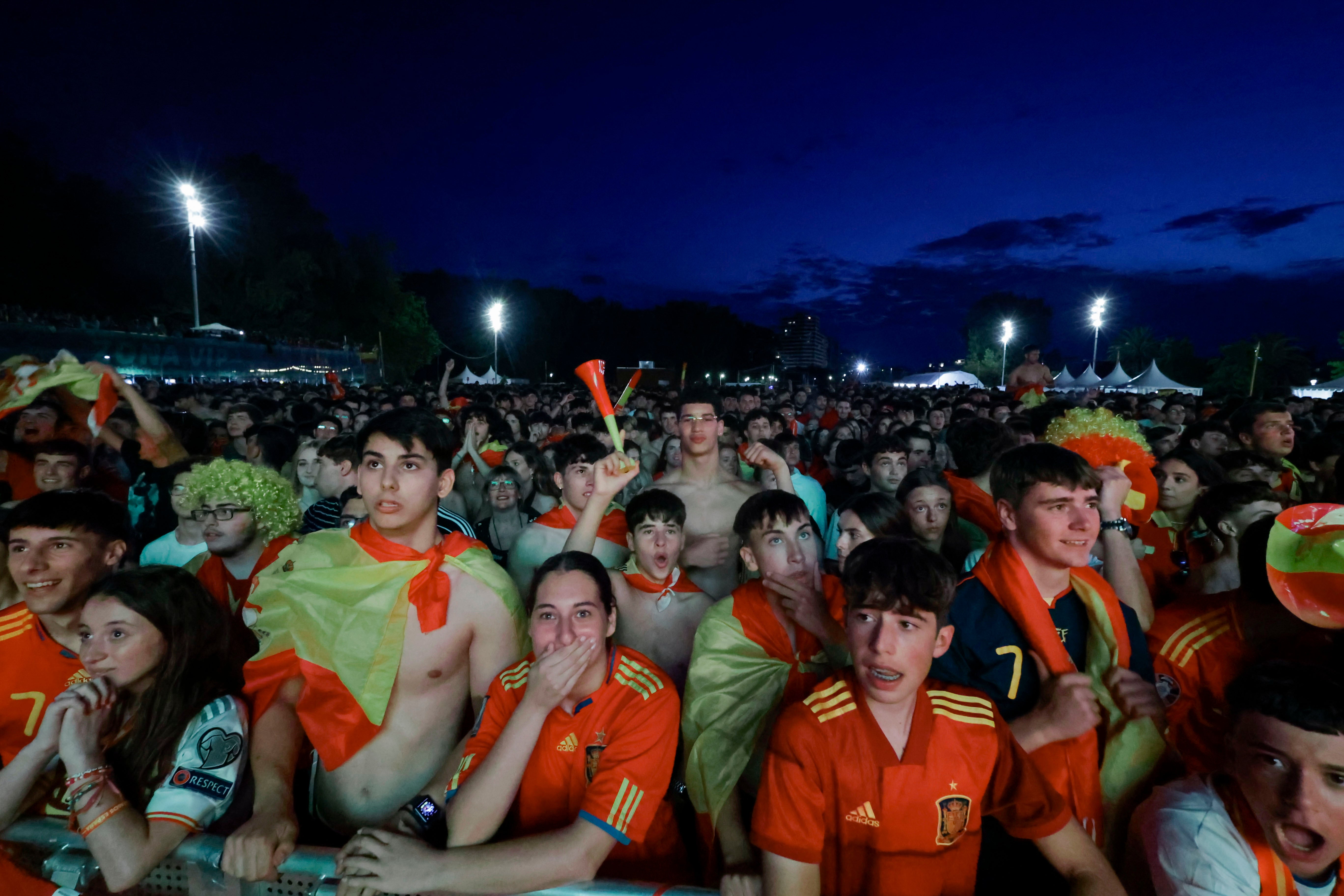 Asturias vibra con la final de la Eurocopa