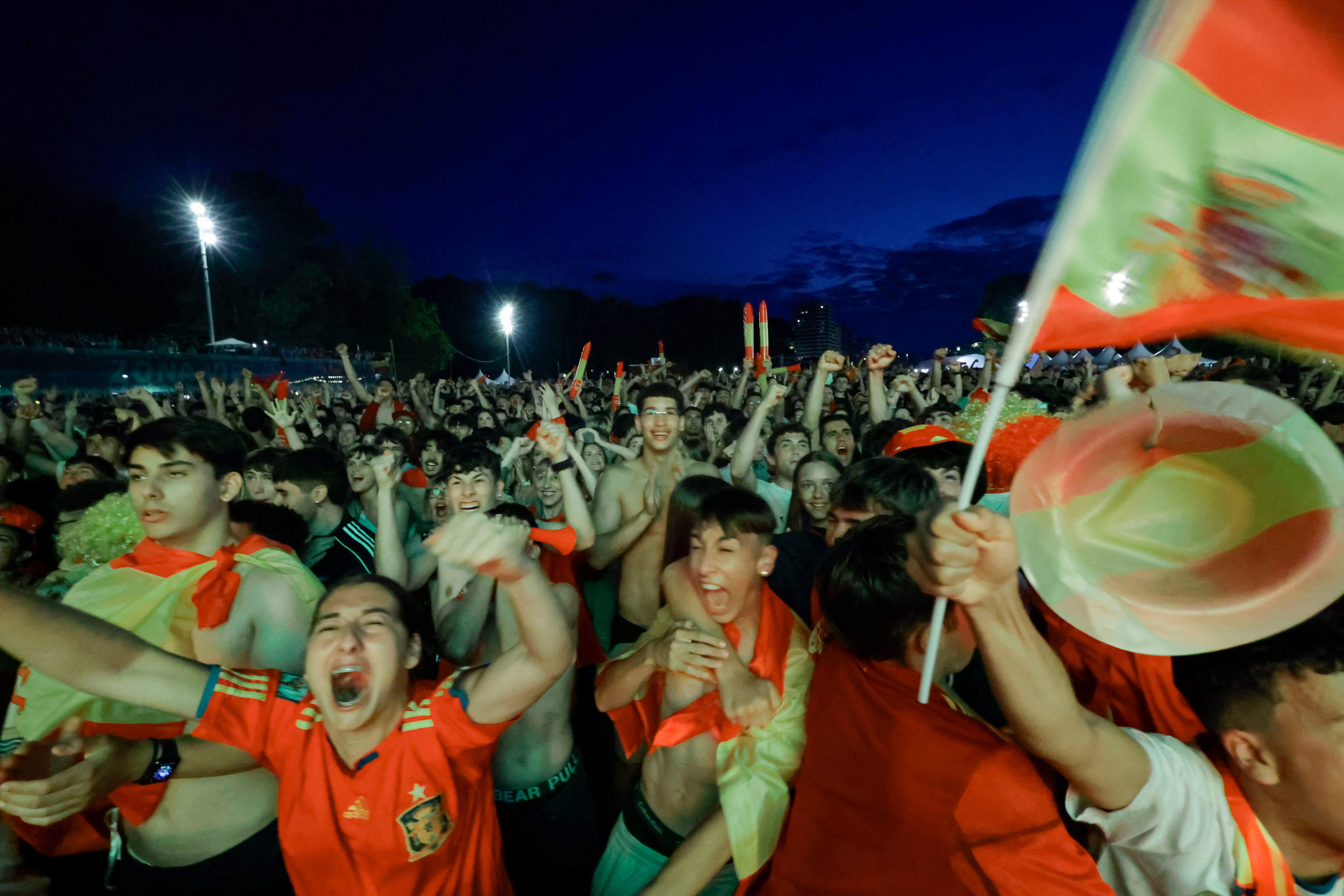 Asturias vibra con la final de la Eurocopa