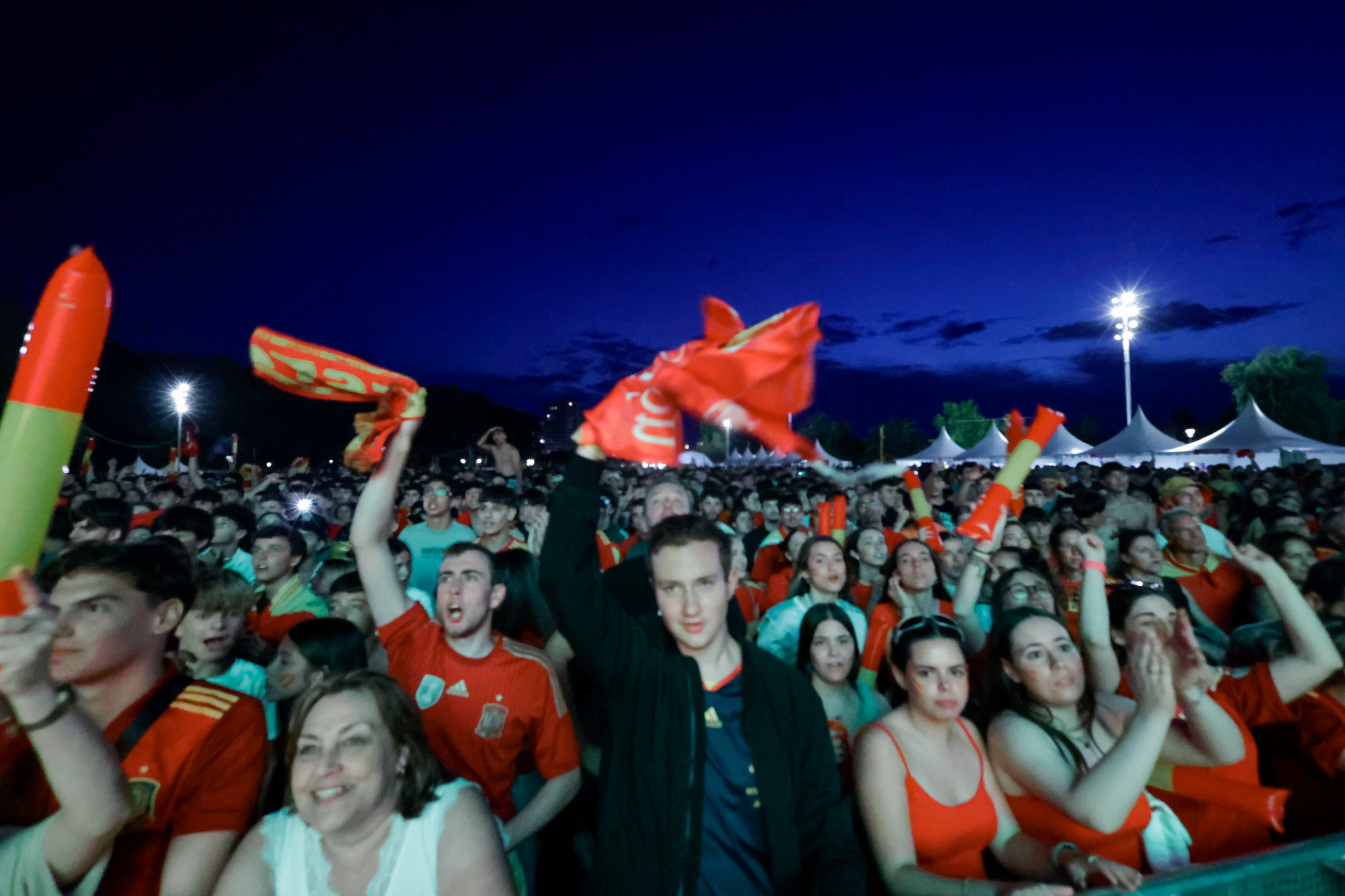 Asturias vibra con la final de la Eurocopa