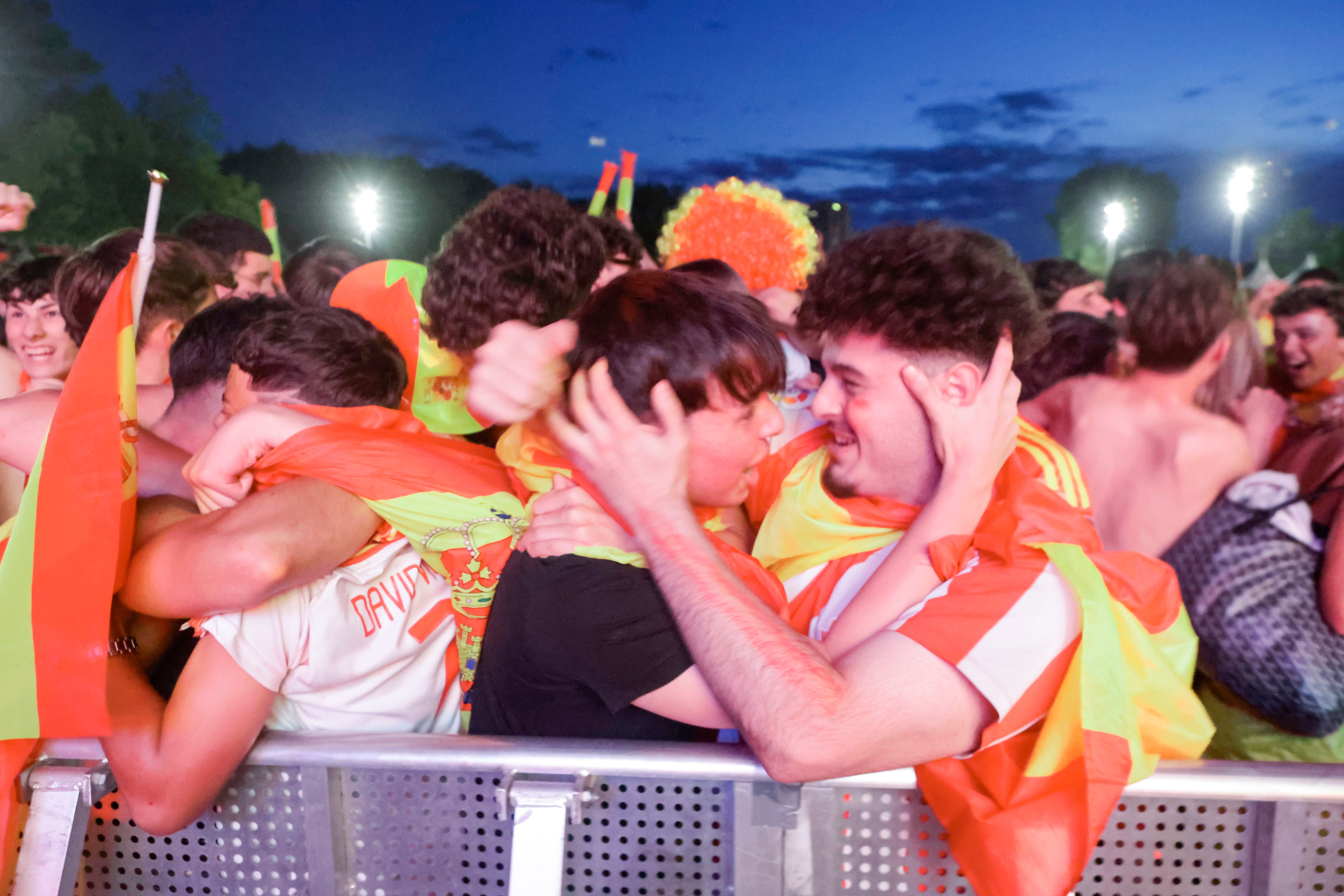 Asturias vibra con la final de la Eurocopa