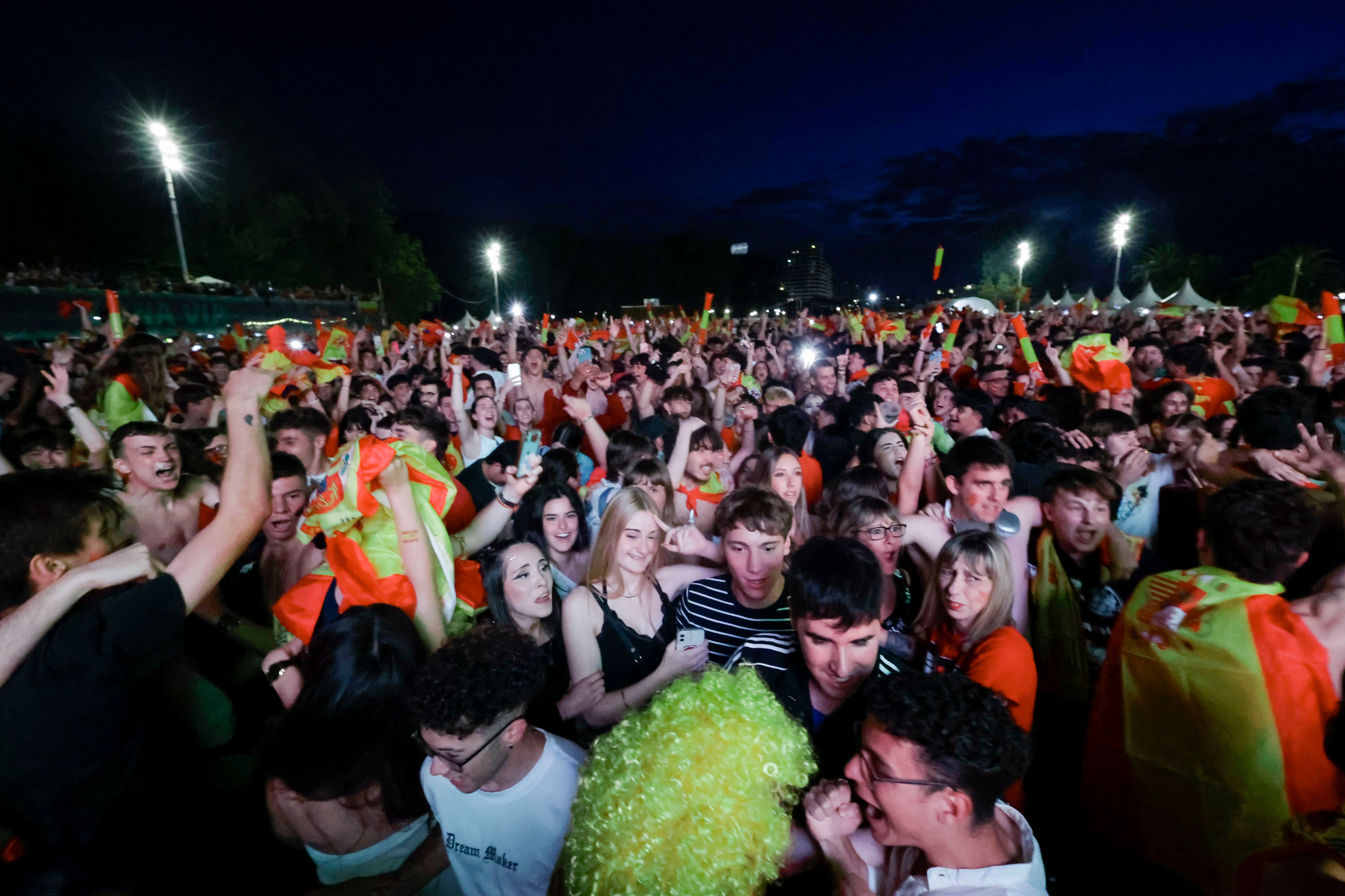 Asturias vibra con la final de la Eurocopa