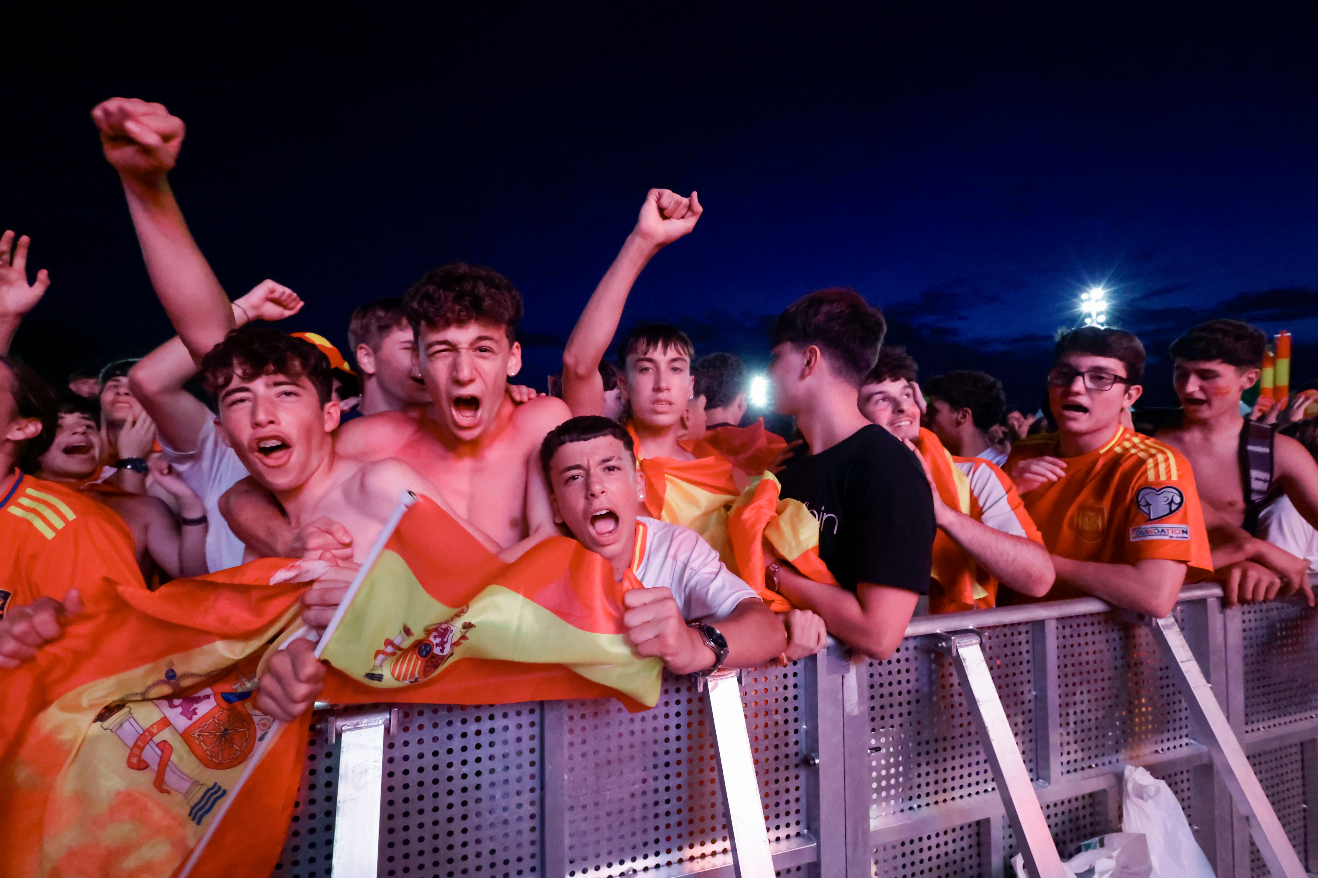 Asturias vibra con la final de la Eurocopa