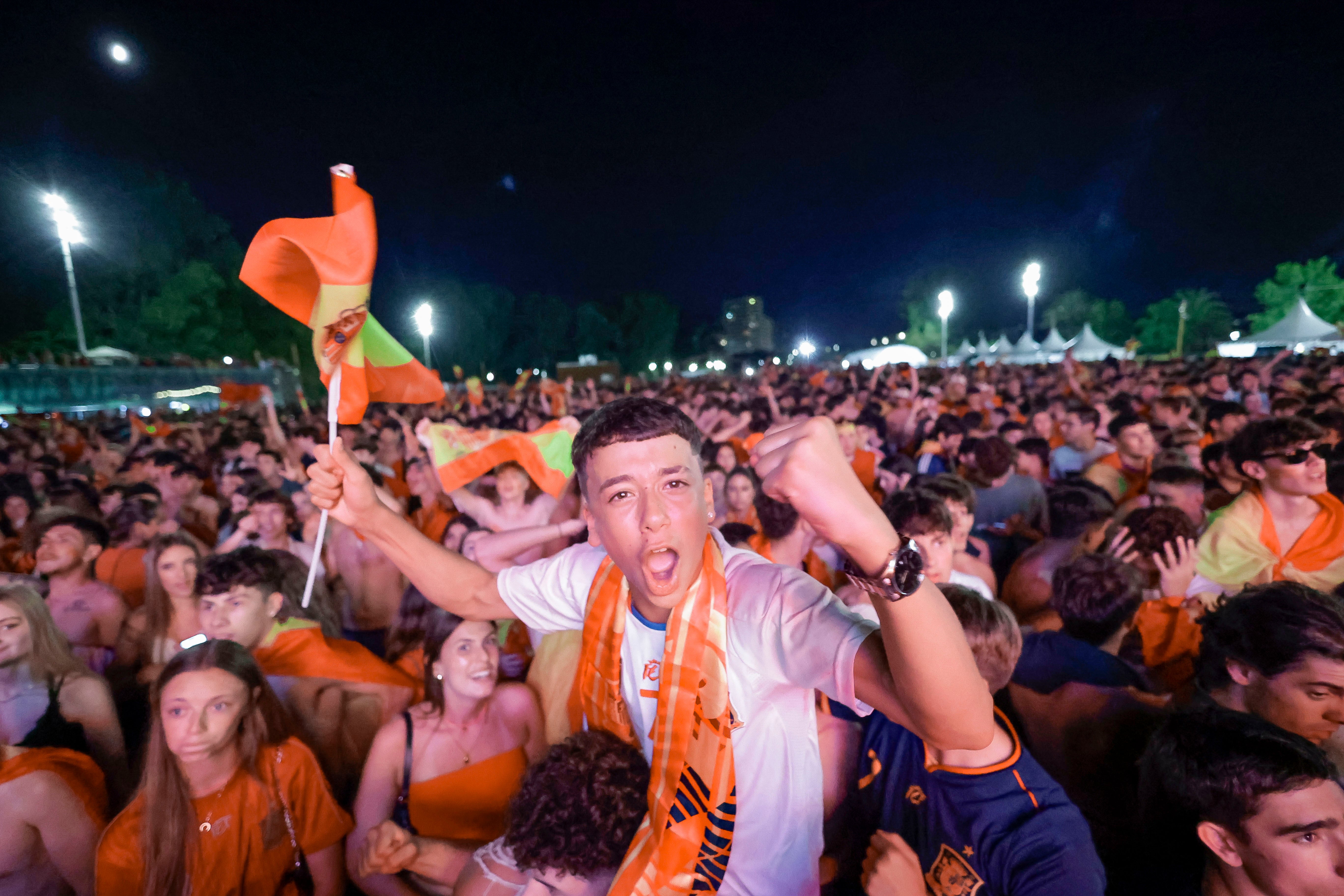 Asturias vibra con la final de la Eurocopa