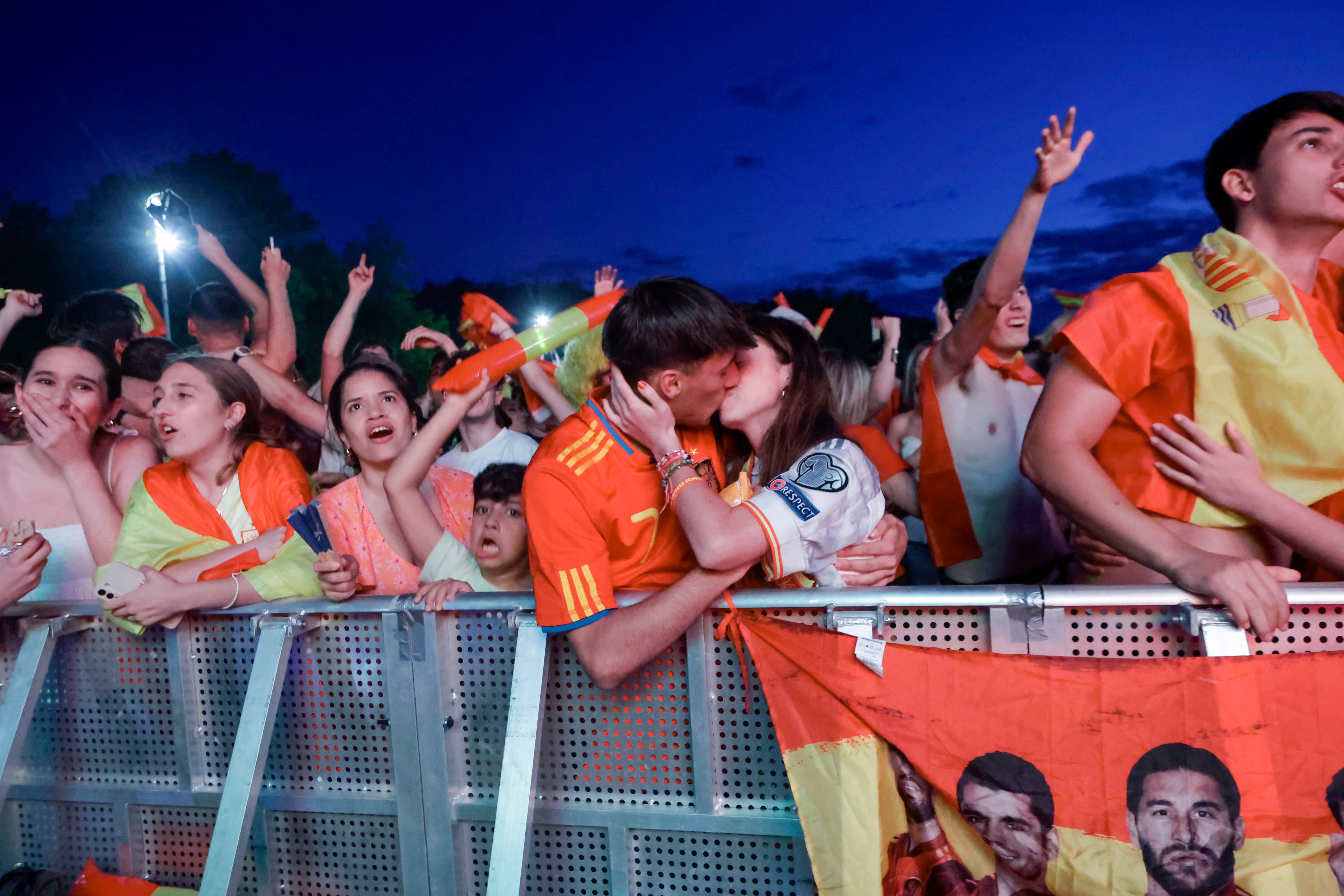 Asturias vibra con la final de la Eurocopa