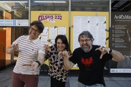 Diego García, Yolanda Alonso y Jorge Iván Argiz presentaron ayer el programa del festival.