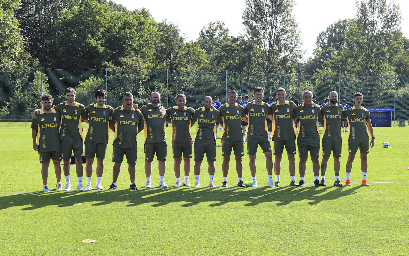El Real Oviedo se pone a punto: las imágenes del primer entrenamiento