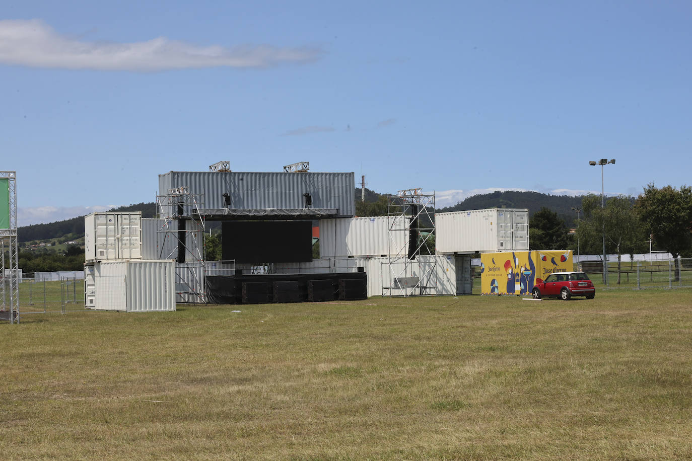 El esqueleto del Boombastic: el trabajo que hay detrás del festival