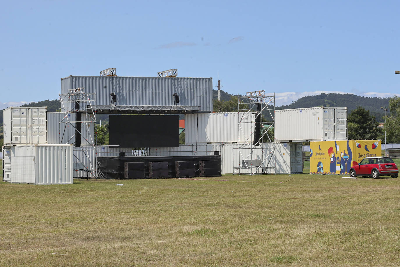 El esqueleto del Boombastic: el trabajo que hay detrás del festival