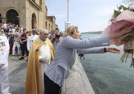 Delia Losa: «No me podía esperar un broche como es estar en Gijón celebrando el Día del Carmen»