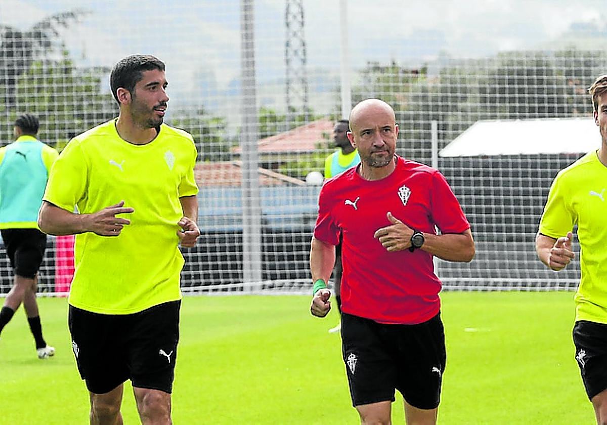 José Ángel Valdés 'Cote', Lorenzo del Pozo y Eric Curbelo.