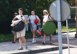 Algunos de los asistentes al festival Boombastic.