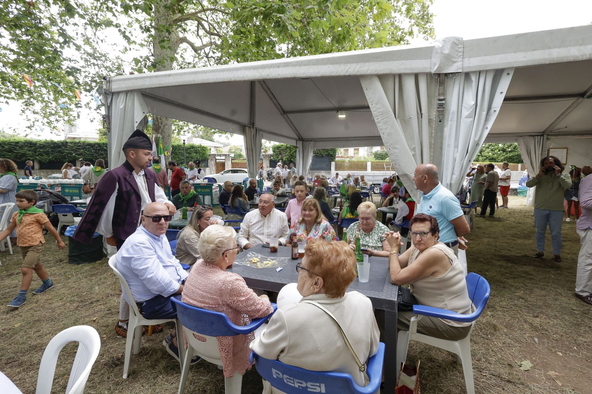 Somió, a rebosar en sus fiestas