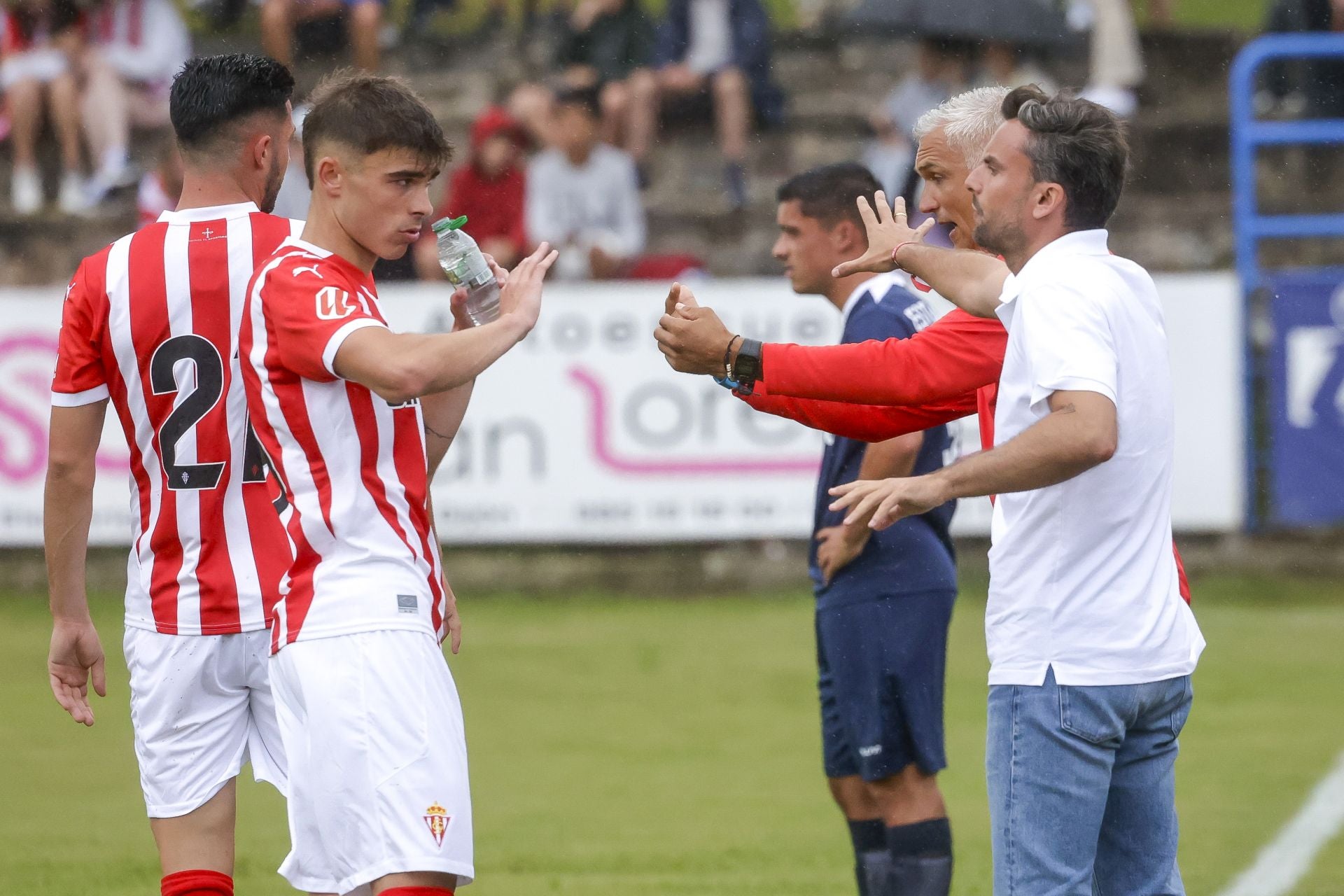 Las mejores imágenes del primer partido de la pretemporada del Sporting