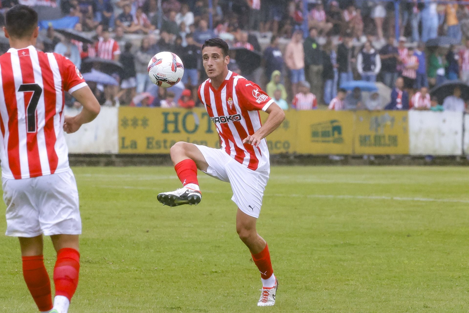 Las mejores imágenes del primer partido de la pretemporada del Sporting