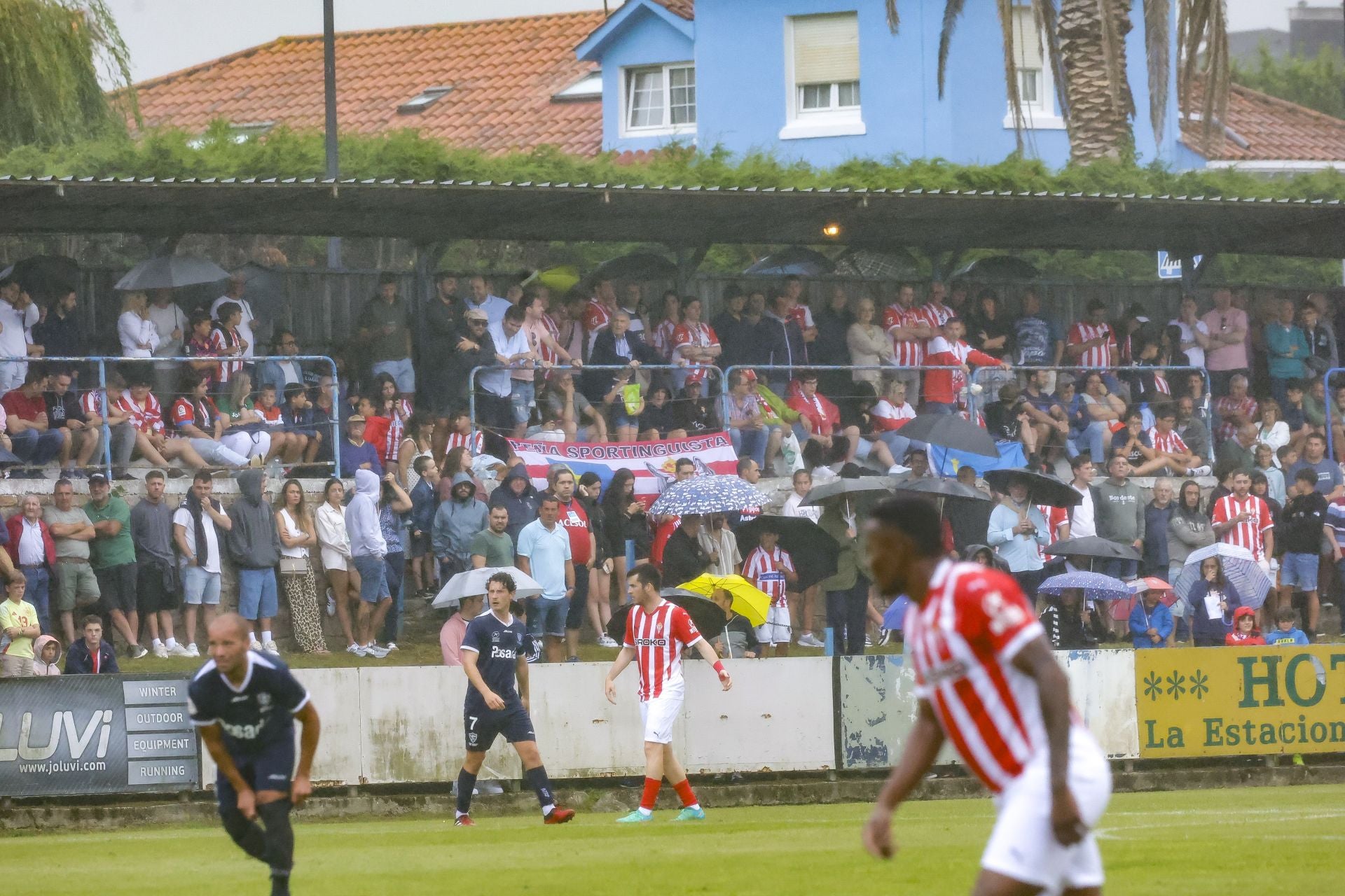 Las mejores imágenes del primer partido de la pretemporada del Sporting