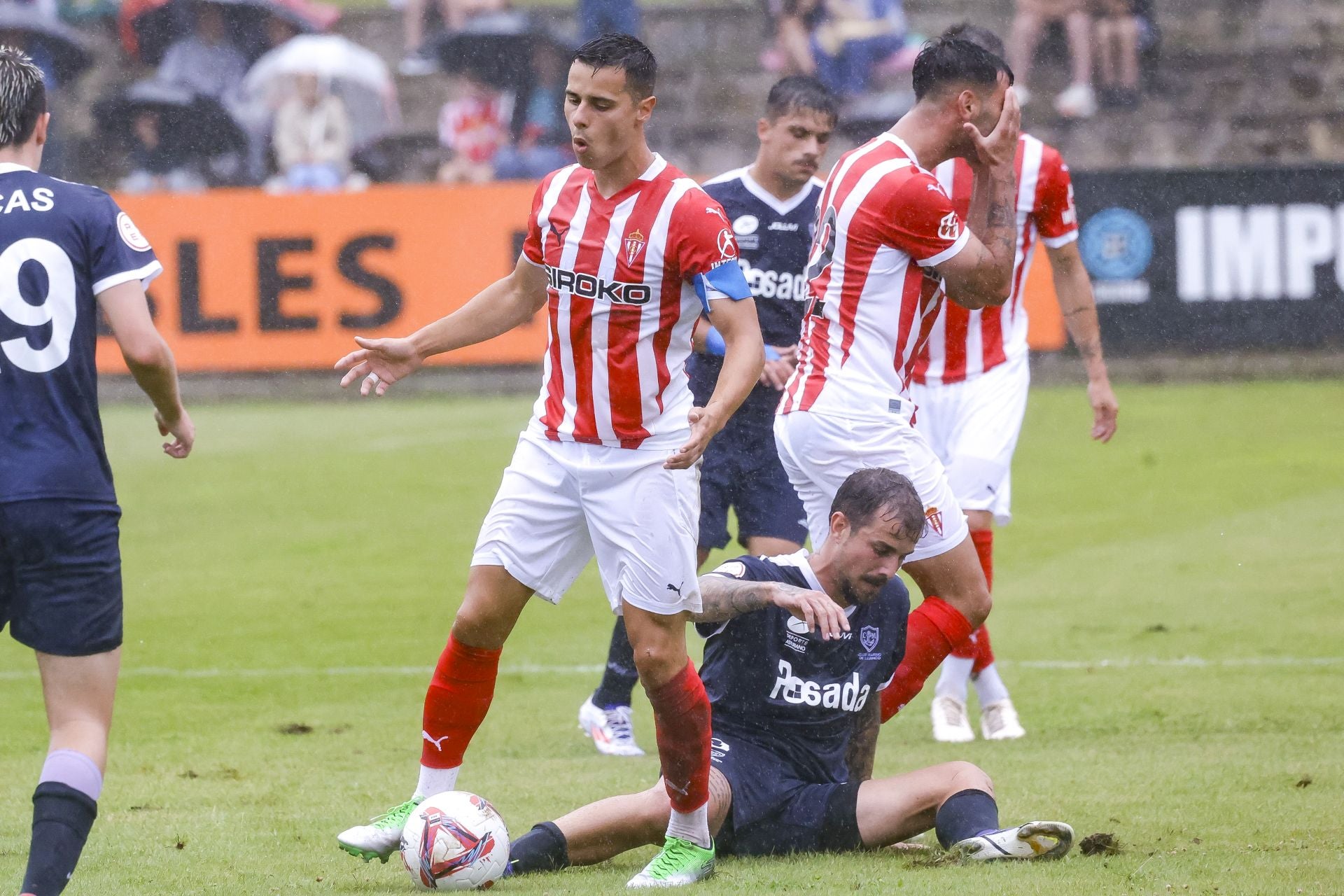 Las mejores imágenes del primer partido de la pretemporada del Sporting