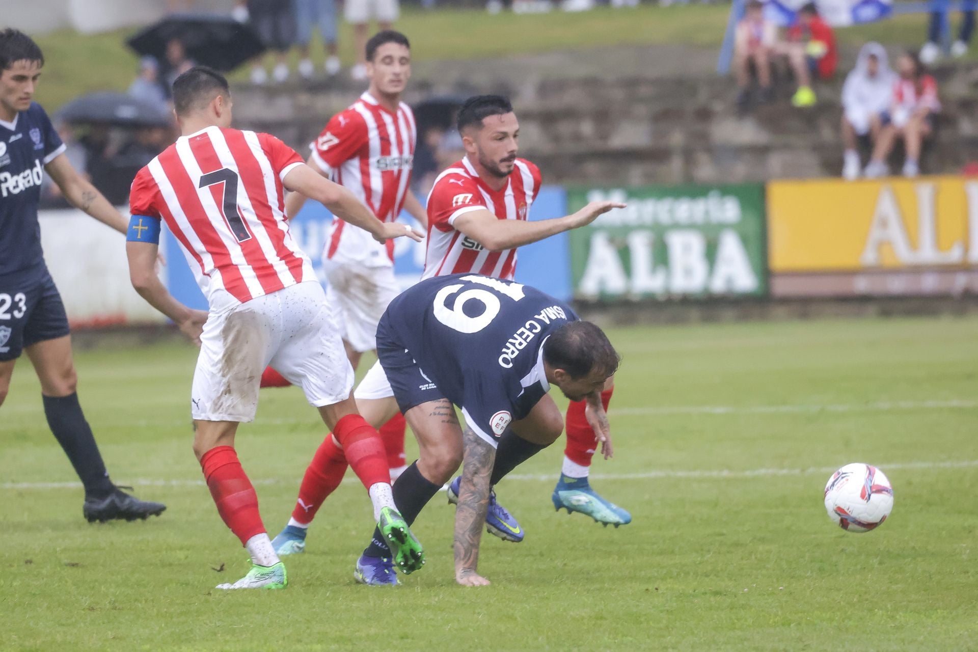 Las mejores imágenes del primer partido de la pretemporada del Sporting