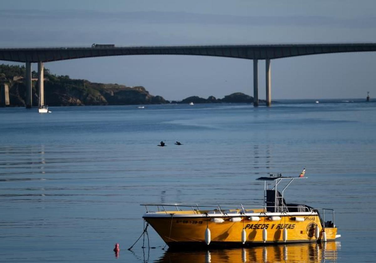 Ría del Eo, uno de los puntos más amenazados en Asturias.