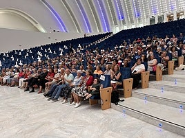 Asistentes a la primera jornada de Mariápolis en el Calatrava.