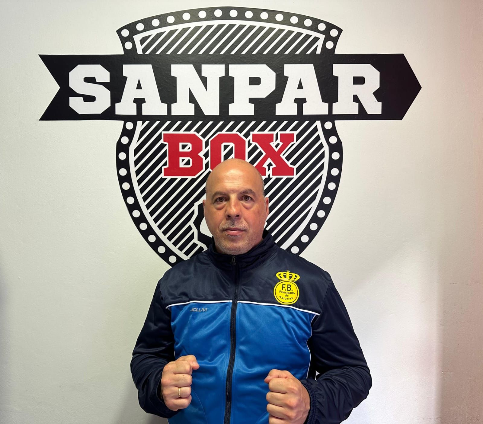 Andrés Santurio, director Técnico de la selección asturiana de Boxeo