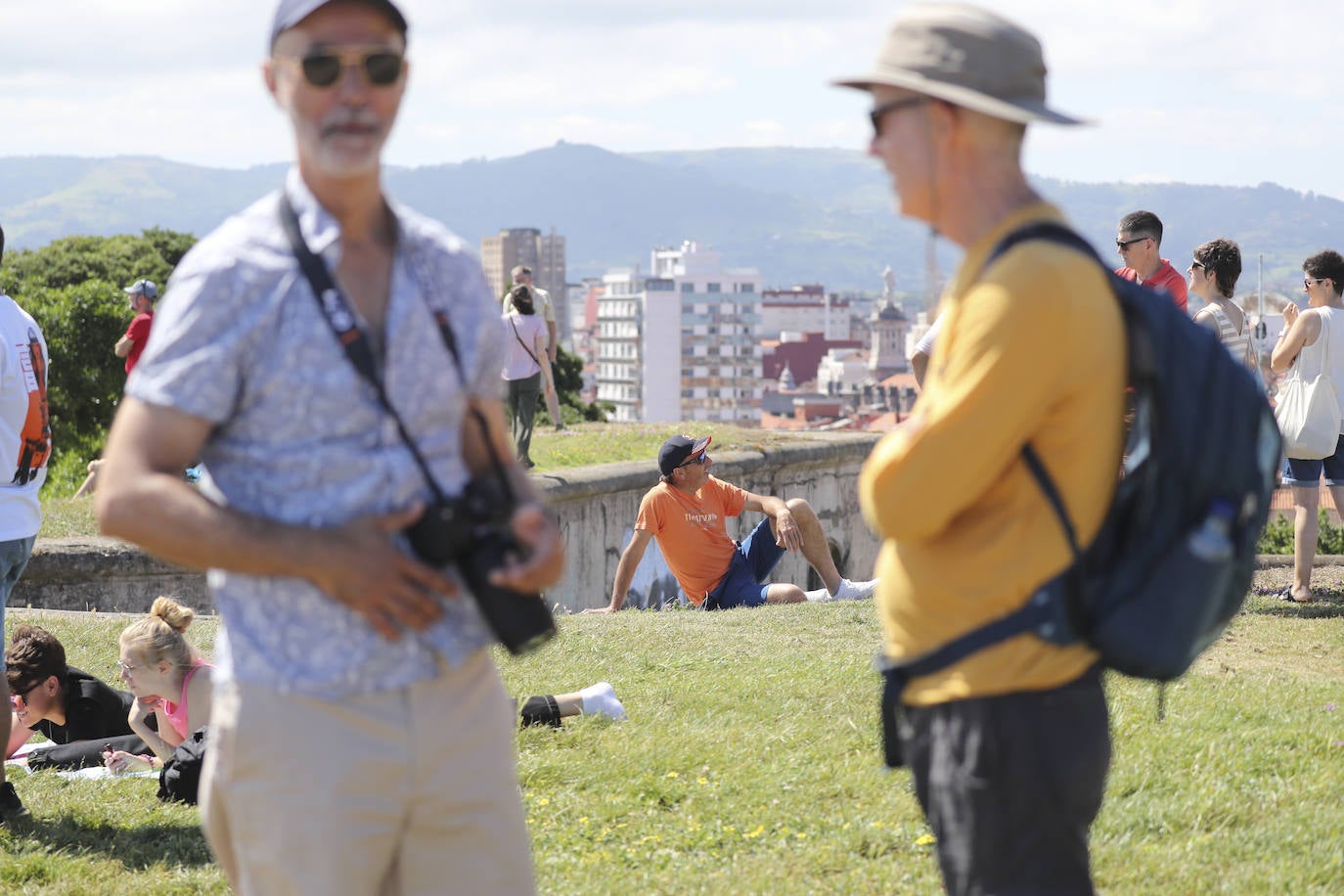 Deslumbrante ensayo del Festival Aéreo de Gijón