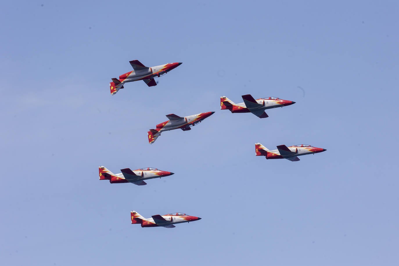 Festival Aéreo Internacional: Gijón disfruta del espectáculo en el cielo