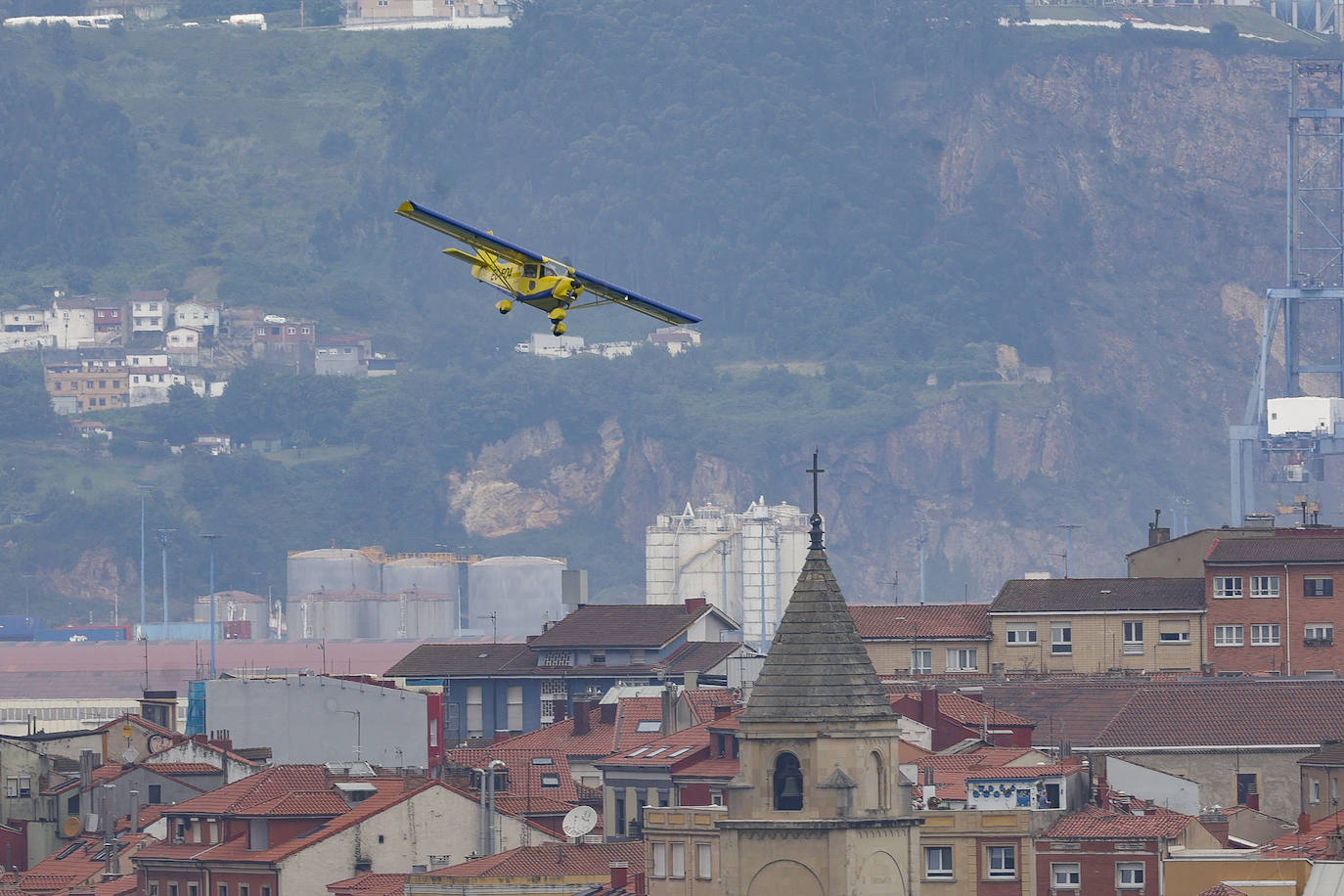 Festival Aéreo Internacional: Gijón disfruta del espectáculo en el cielo