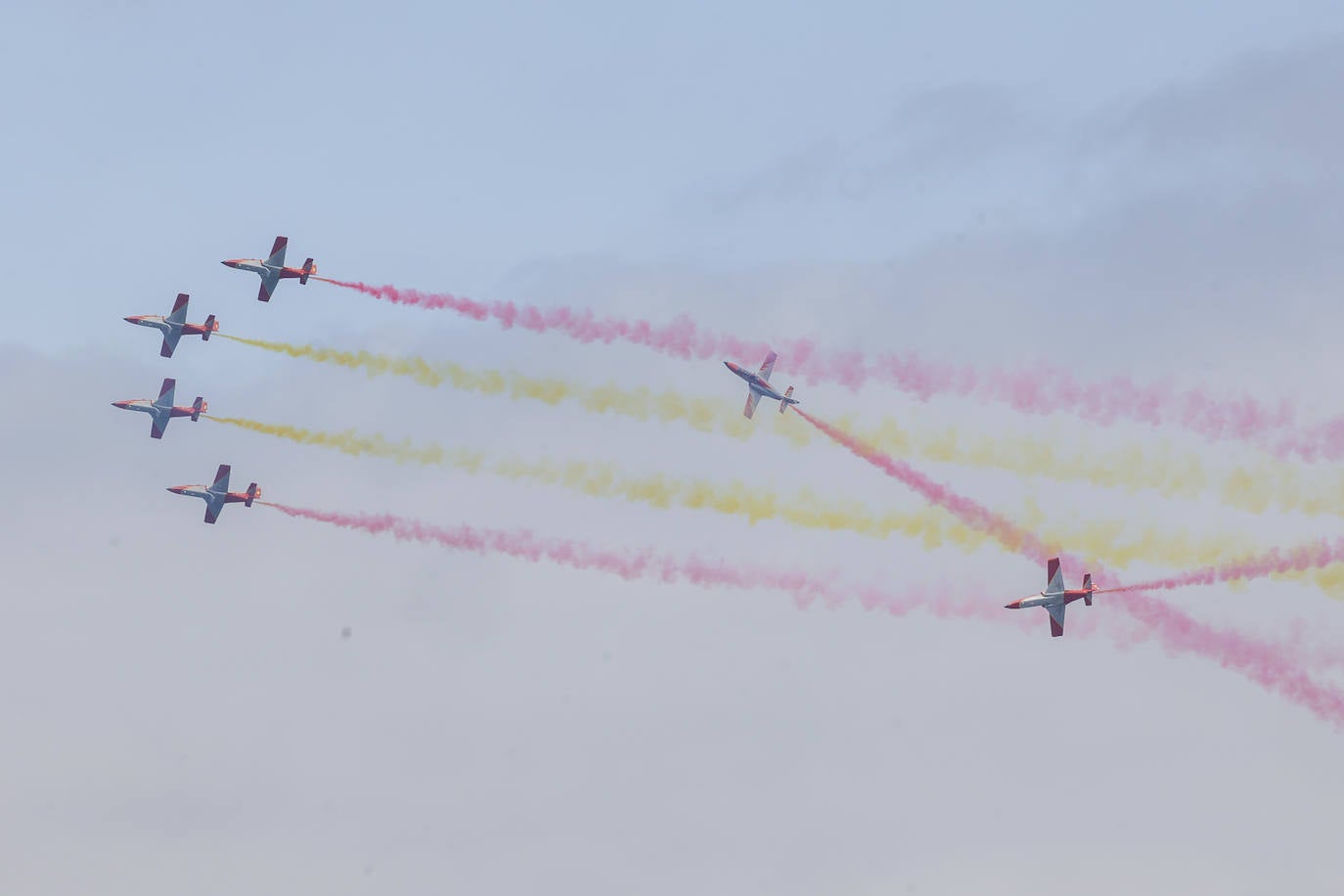 Festival Aéreo Internacional: Gijón disfruta del espectáculo en el cielo