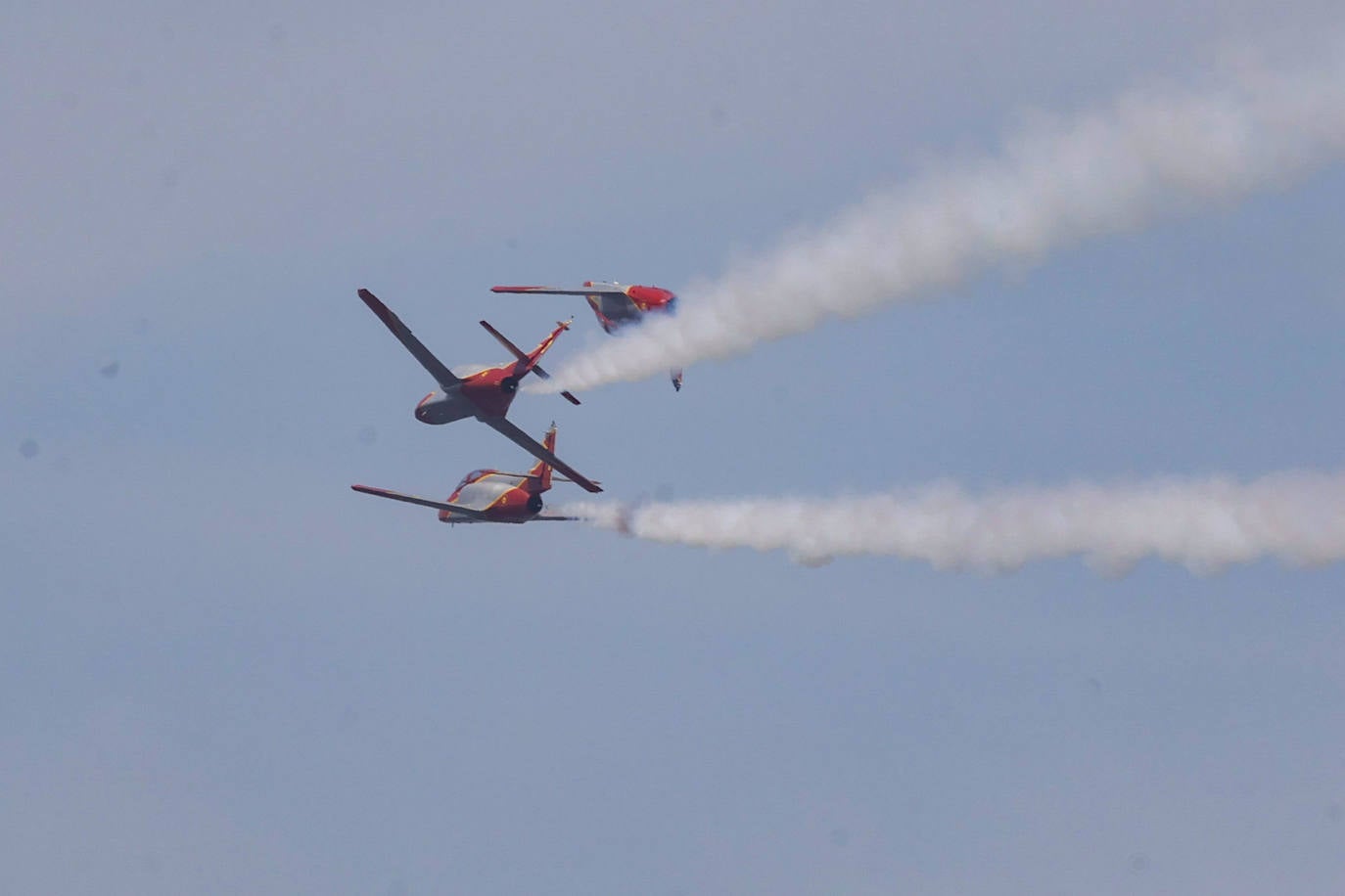 Festival Aéreo Internacional: Gijón disfruta del espectáculo en el cielo