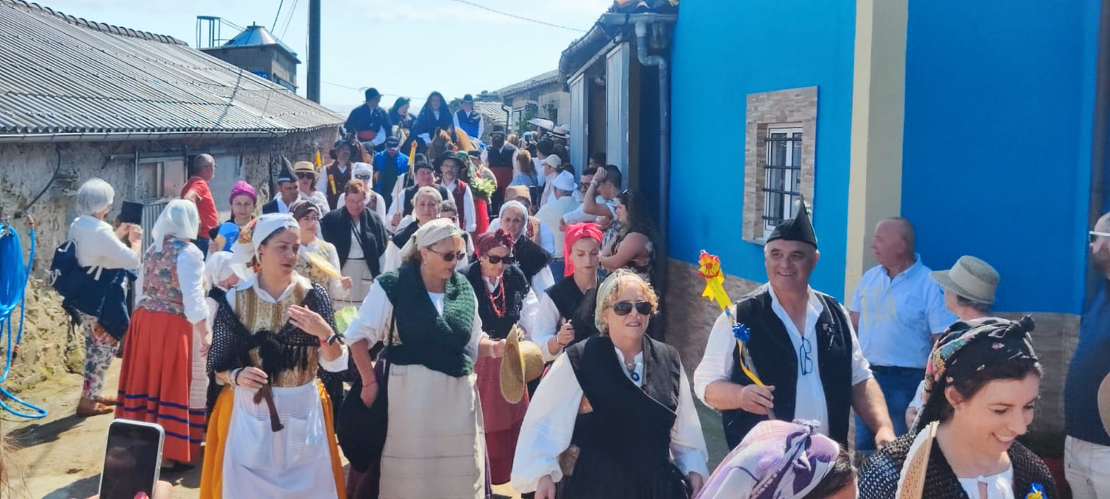 María del Carmen Suárez y Leonel Cardoso se dan el &#039;sí quiero&#039; vaqueiro en Aristébano