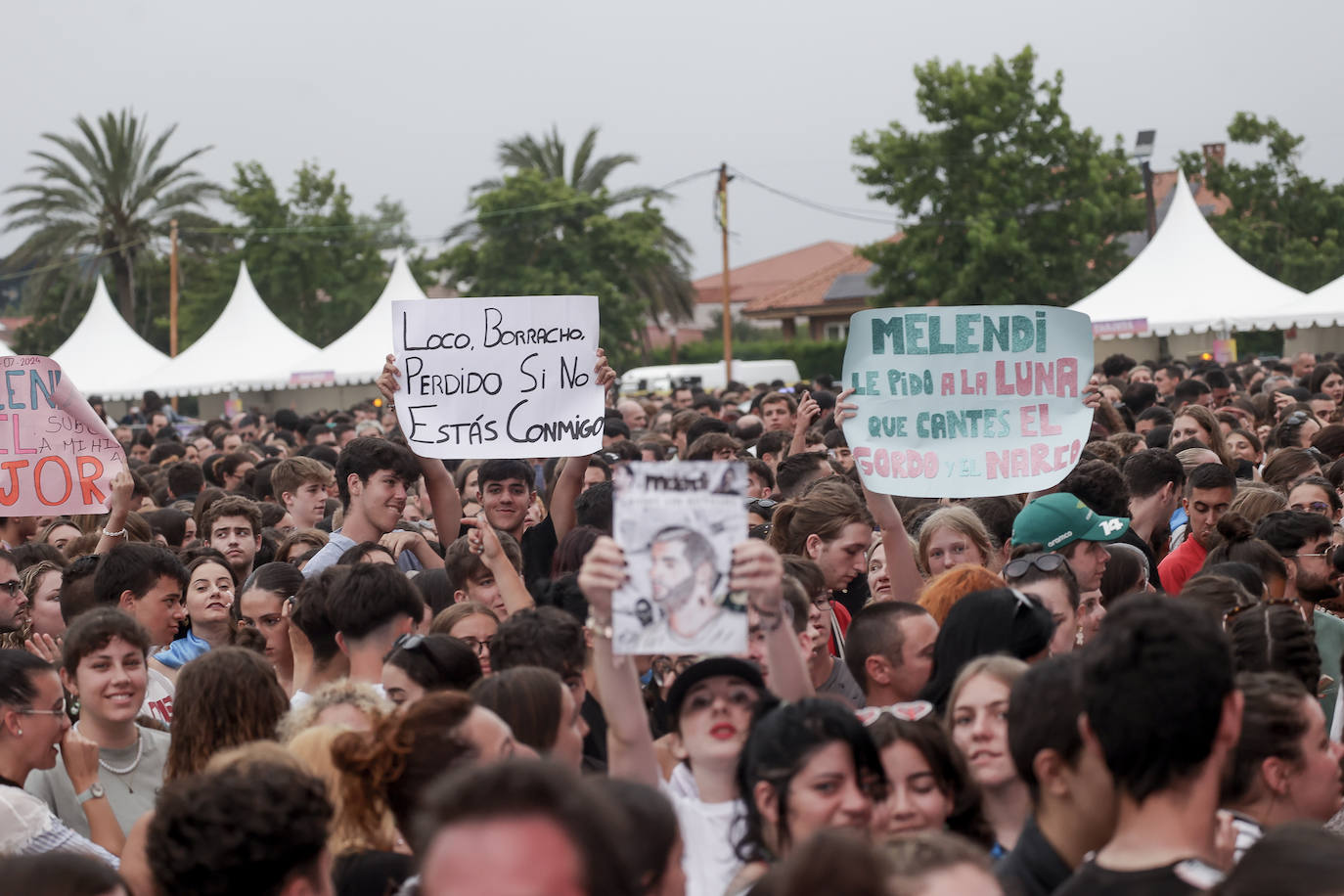 Melendi llena Gijón