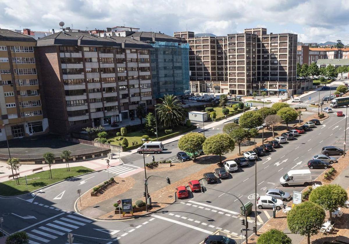 Avenida San Agustín de Avilés.